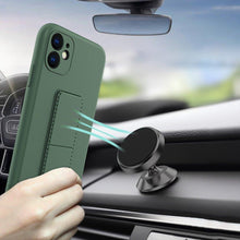 Заредете изображение във визуализатора на галерията – Wozinsky Kickstand Case Silicone Stand Cover for Samsung Galaxy S20 + Light Blue - TopMag
