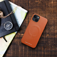 Заредете изображение във визуализатора на галерията – Roar Leather Mag Case - for iPhone 13 Pro Max Brown
