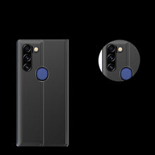 Заредете изображение във визуализатора на галерията – Sleep Case Bookcase Type Case with Smart Window for Xiaomi Mi 11 black - TopMag
