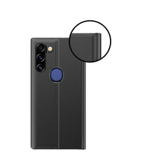 Заредете изображение във визуализатора на галерията – Sleep Case Bookcase Type Case with Smart Window for Xiaomi Mi 11 blue - TopMag
