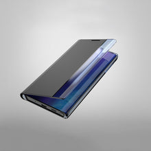 Заредете изображение във визуализатора на галерията – Sleep Case Bookcase Type Case with Smart Window for Xiaomi Mi 11 blue - TopMag

