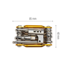 Заредете изображение във визуализатора на галерията – Wozinsky bicycle multitool 11in1 bicycle repair tool kit (WMT-01) - TopMag
