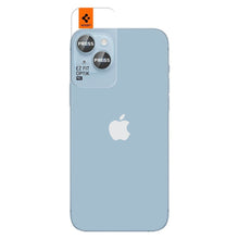 Заредете изображение във визуализатора на галерията – SPIGEN OPTIK.TR ”EZ FIT” camera protector 2-pack for IPHONE 14 / 14 PLUS blue
