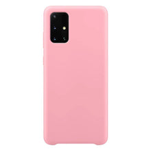 Заредете изображение във визуализатора на галерията – Silicone Case Soft Flexible Rubber Cover for Samsung Galaxy S21 Ultra 5G pink - TopMag
