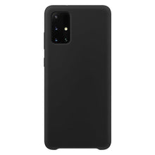Заредете изображение във визуализатора на галерията – Silicone Case Soft Flexible Rubber Cover for Samsung Galaxy A72 4G black - TopMag
