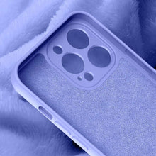 Заредете изображение във визуализатора на галерията – Silicone case for iPhone 13 silicone cover light purple
