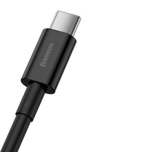 Заредете изображение във визуализатора на галерията – Baseus Superior USB cable - USB Type C 66 W (11 V / 6 A) Huawei SuperCharge SCP 2 m black (CATYS-A01) - TopMag
