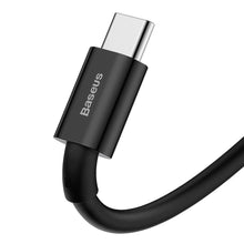 Заредете изображение във визуализатора на галерията – Baseus Superior USB cable - USB Type C 66 W (11 V / 6 A) Huawei SuperCharge SCP 2 m black (CATYS-A01) - TopMag
