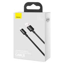 Заредете изображение във визуализатора на галерията – Baseus Superior USB cable - USB Type C 66 W (11 V / 6 A) Huawei SuperCharge SCP 2 m black (CATYS-A01) - TopMag
