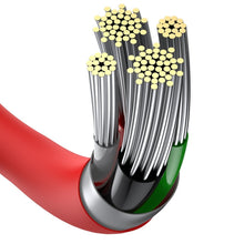 Заредете изображение във визуализатора на галерията – Baseus Superior USB - Lightning fast charging data cable 2,4 A 1 m red (CALYS-A09) - TopMag
