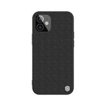 Заредете изображение във визуализатора на галерията – Nillkin Textured Case rugged cover with gel frame and nylon on the back iPhone 12 mini black - TopMag
