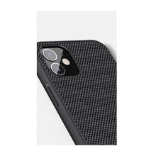 Заредете изображение във визуализатора на галерията – Nillkin Textured Case rugged cover with gel frame and nylon on the back iPhone 12 mini black - TopMag
