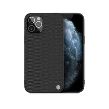 Заредете изображение във визуализатора на галерията – Nillkin Textured Case rugged cover with gel frame and nylon on the back iPhone 12 Pro Max black - TopMag
