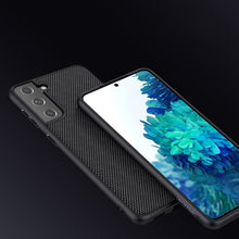 Заредете изображение във визуализатора на галерията – Nillkin Textured Case rugged cover with gel frame and nylon on the back Samsung Galaxy S21+ 5G black - TopMag
