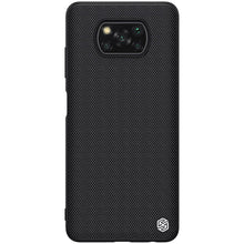Заредете изображение във визуализатора на галерията – Nillkin Textured Case Durable reinforced case with gel frame and nylon on the back Xiaomi Poco X3 NFC / Poco X3 Pro black - TopMag
