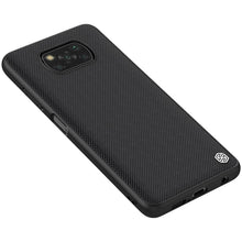 Заредете изображение във визуализатора на галерията – Nillkin Textured Case Durable reinforced case with gel frame and nylon on the back Xiaomi Poco X3 NFC / Poco X3 Pro black - TopMag
