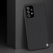 Заредете изображение във визуализатора на галерията – Nillkin Textured Case rugged cover with gel frame and nylon on the back Samsung Galaxy A72 4G black - TopMag
