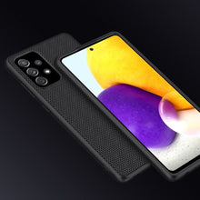 Заредете изображение във визуализатора на галерията – Nillkin Textured Case rugged cover with gel frame and nylon on the back Samsung Galaxy A72 4G black - TopMag
