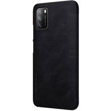 Заредете изображение във визуализатора на галерията – Nillkin Qin original leather case cover for Xiaomi Poco M3 black - TopMag
