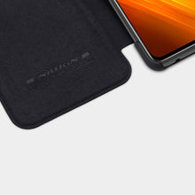 Заредете изображение във визуализатора на галерията – Nillkin Qin original leather case cover for Xiaomi Poco X3 NFC / Poco X3 Pro black - TopMag
