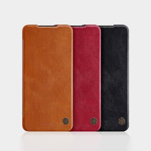 Заредете изображение във визуализатора на галерията – Nillkin Qin leather holster cover for Xiaomi Poco X3 NFC / Poco X3 Pro brown - TopMag

