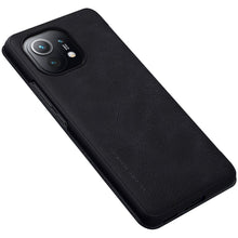 Заредете изображение във визуализатора на галерията – Nillkin Qin original leather case cover for Xiaomi Mi 11 black - TopMag
