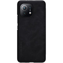 Заредете изображение във визуализатора на галерията – Nillkin Qin original leather case cover for Xiaomi Mi 11 black - TopMag
