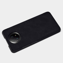Заредете изображение във визуализатора на галерията – Nillkin Qin original leather case cover for Xiaomi Redmi Note 9T 5G black - TopMag
