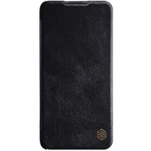 Заредете изображение във визуализатора на галерията – Nillkin Qin original leather case cover for Xiaomi Redmi Note 9T 5G black - TopMag
