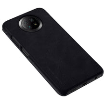 Заредете изображение във визуализатора на галерията – Nillkin Qin original leather case cover for Xiaomi Redmi Note 9T 5G black - TopMag

