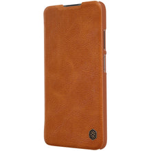Заредете изображение във визуализатора на галерията – Nillkin Qin original leather case cover for Xiaomi Redmi Note 9T 5G brown - TopMag
