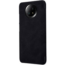 Заредете изображение във визуализатора на галерията – Nillkin Qin original leather case cover for Xiaomi Redmi Note 9T 5G black - TopMag
