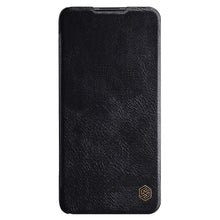 Заредете изображение във визуализатора на галерията – Nillkin Qin original leather case cover for Xiaomi Redmi Note 9T 5G black - TopMag
