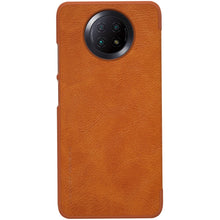 Заредете изображение във визуализатора на галерията – Nillkin Qin original leather case cover for Xiaomi Redmi Note 9T 5G brown - TopMag
