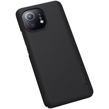 Заредете изображение във визуализатора на галерията – Nillkin Super Frosted Shield Case + kickstand for Xiaomi Mi 11 black - TopMag
