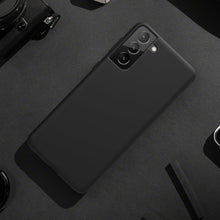 Заредете изображение във визуализатора на галерията – Nillkin Flex Pure Pro Case Soft Flexible Rubber Cover for Samsung Galaxy S21+ 5G (S21 Plus 5G) black - TopMag
