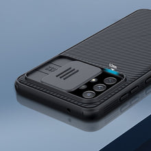 Заредете изображение във визуализатора на галерията – Nillkin CamShield Pro Case Durable Cover with camera protection shield for Samsung Galaxy A72 4G black - TopMag
