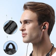 Заредете изображение във визуализатора на галерията – Mixcder Waterproof IPX5 Sports Wireless Bluetooth 5.0 ANC Earphone (Active Noise Canceling) Black (RX) - TopMag
