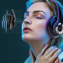 Заредете изображение във визуализатора на галерията – Ausdom Wireless Bluetooth 5.0 Over-Ear Headphones ANC (Active Noise Canceling) Black (ANC10) - TopMag
