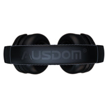 Заредете изображение във визуализатора на галерията – Ausdom Wireless Bluetooth 5.0 ANC (Active Noise Canceling) over-ear headphones black - TopMag
