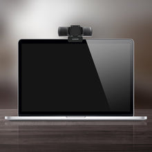 Заредете изображение във визуализатора на галерията – Ausdom webcam Full HD 1080p with microphone for laptop monitor computer black (AF640) - TopMag
