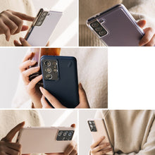 Заредете изображение във визуализатора на галерията – Ringke Camera Styling super durable back camera protector Samsung Galaxy S21 Ultra 5G black (ACCS0019) - TopMag
