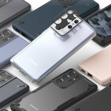 Заредете изображение във визуализатора на галерията – Ringke Camera Styling super durable back camera protector Samsung Galaxy S21 Ultra 5G black (ACCS0019) - TopMag
