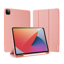 Заредете изображение във визуализатора на галерията – DUX DUCIS Domo Tablet Cover with Multi-angle Stand and Smart Sleep Function for iPad Pro 11'' 2021 pink - TopMag
