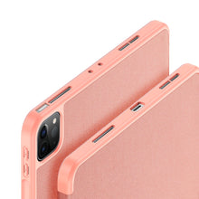 Заредете изображение във визуализатора на галерията – DUX DUCIS Domo Tablet Cover with Multi-angle Stand and Smart Sleep Function for iPad Pro 11'' 2021 pink - TopMag
