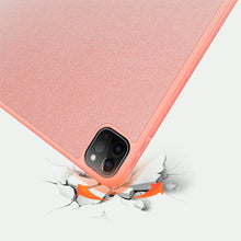 Заредете изображение във визуализатора на галерията – DUX DUCIS Domo Tablet Cover with Multi-angle Stand and Smart Sleep Function for iPad Pro 11'' 2021 pink - TopMag
