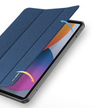 Заредете изображение във визуализатора на галерията – DUX DUCIS Domo Tablet Cover with Multi-angle Stand and Smart Sleep Function for iPad Pro 11'' 2021 blue - TopMag
