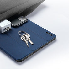 Заредете изображение във визуализатора на галерията – DUX DUCIS Domo Tablet Cover with Multi-angle Stand and Smart Sleep Function for iPad Pro 11'' 2021 blue - TopMag
