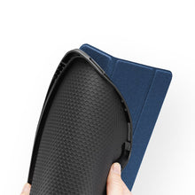 Заредете изображение във визуализатора на галерията – DUX DUCIS Domo Tablet Cover with Multi-angle Stand and Smart Sleep Function for iPad Pro 11'' 2021 blue - TopMag
