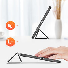 Заредете изображение във визуализатора на галерията – DUX DUCIS Domo Tablet Cover with Multi-angle Stand and Smart Sleep Function for iPad Pro 11&#39;&#39; 2020/2021 black - TopMag
